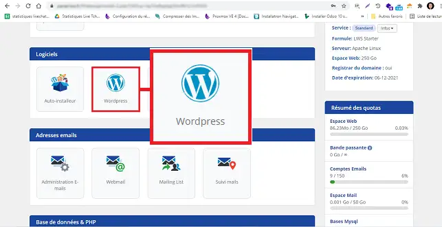 Comment créer un site web Wordpress ?