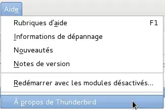 Comment configurer mon carnet d'adresses partagé avec Thunderbird ?