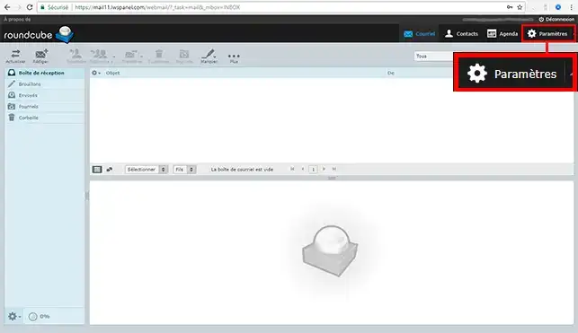 Comment créer un filtre sur le webmail Roundcube ?